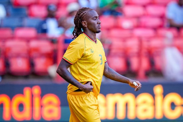 Jordan Zemura of Zimbabwe walks out during the Unity Cup 2026 Semi-Finals match Nigeria vs Zimbabwe at The Valley, London, United Kingdom on 26 May 2026

(Photo by Maynard Manyowa/News Images)