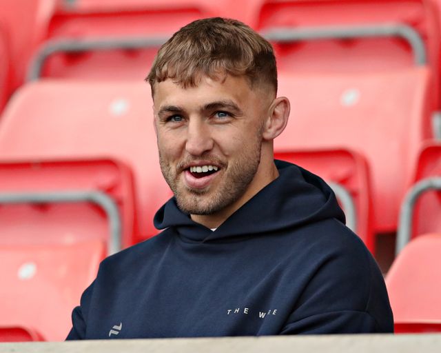 Sam Powell of Warrington Wolves before the Betfred Super League round 17 match Salford Red Devils vs Warrington Wolves at Salford Community Stadium, Eccles, United Kingdom, 4th July 2025

(Photo by Sam Eaden/News Images)
