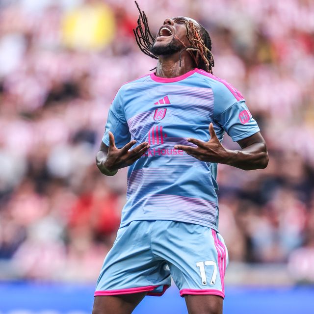 Alex Iwobi of Fulham reacts during the Premier League match Sunderland vs Fulham at Stadium Of Light, Sunderland, United Kingdom on 30 August 2026

(Photo by Alfie Cosgrove/News Images)