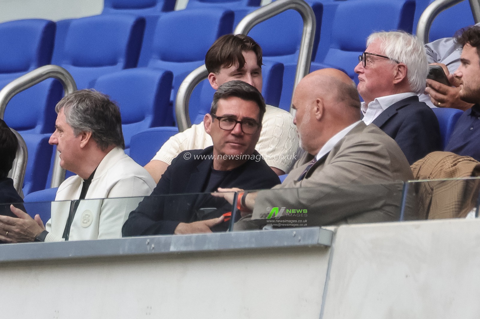 Andrew Burnham Member of Parliament for Makerfield and member of the Labour Party is in attendance during the Betfred Super League Magic Weekend match Leigh Leopards vs Warrington Wolves at Hill Dickinson Stadium, Liverpool, United Kingdom on 04 July 2026

(Photo by Mark Cosgrove/News Images)