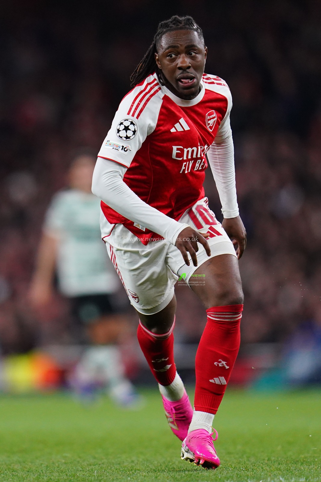 Eberechi Eze of Arsenal during the UEFA Champions League Quarter Finals match Arsenal vs Sporting CP at Arsenal stadium, London, United Kingdom on 15 April 2026

(Photo by Harvey Murphy/News Images)