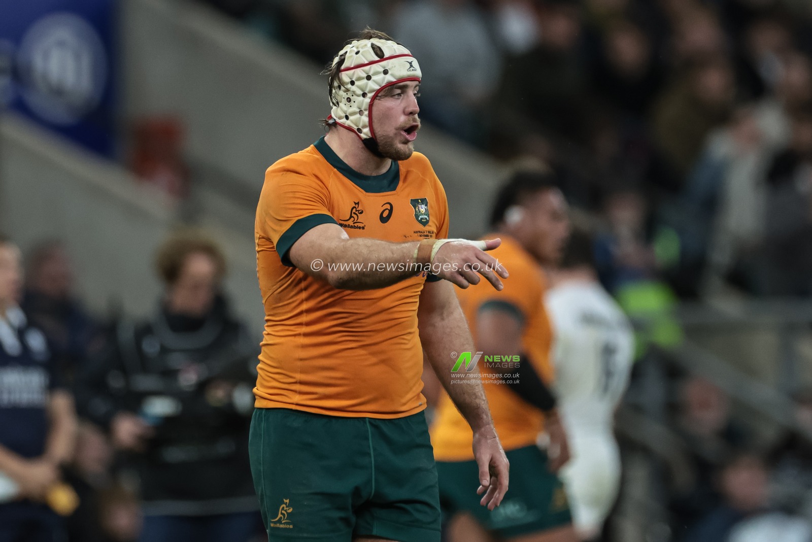 Fraser Moreight of Australia during the Quilter Nations Series 2025 match England vs Australia at Allianz Stadium, Twickenham, United Kingdom, 1st November 2025

(Photo by Mark Cosgrove/News Images)

*** GER AUT SUI OUT ***