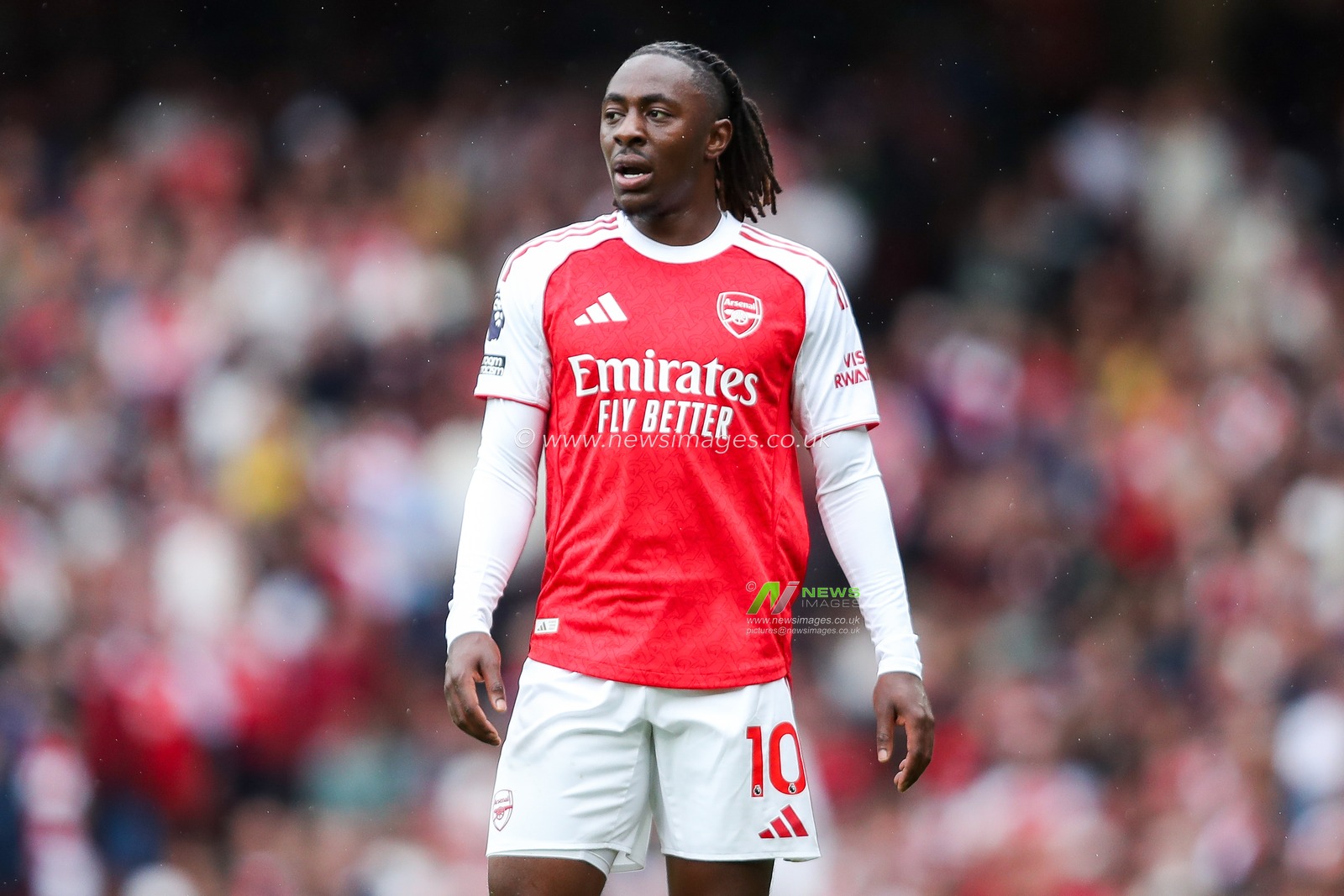 Eberechi Eze of Arsenal looks on during the Premier League match Arsenal vs Nottingham Forest at Emirates Stadium, London, United Kingdom, 13th September 2025

(Photo by Izzy Poles/News Images)