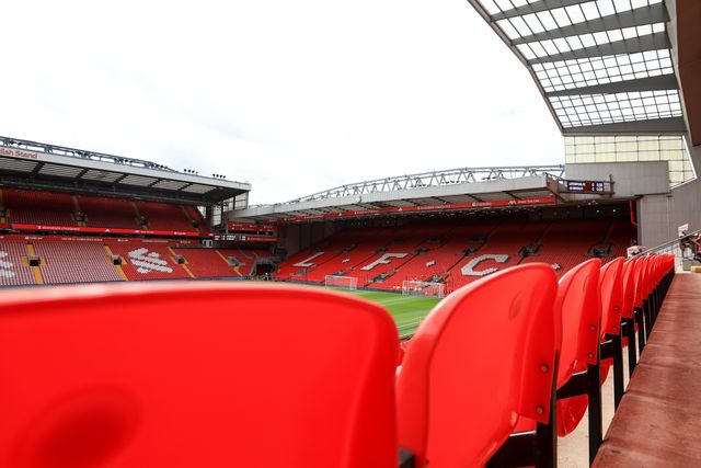 General view of Anfield ahead of the pre-season friendly match Liverpool vs Monaco at Anfield, Liverpool, United Kingdom on 09 August 2026

(Photo by Jorge Horsted/News Images)