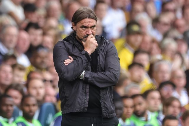 Daniel Farke manager of Leeds United looks on during the Premier League match Leeds United vs Brentford at Elland Road, Leeds, United Kingdom on 30 August 2026

(Photo by Mark Cosgrove/News Images)