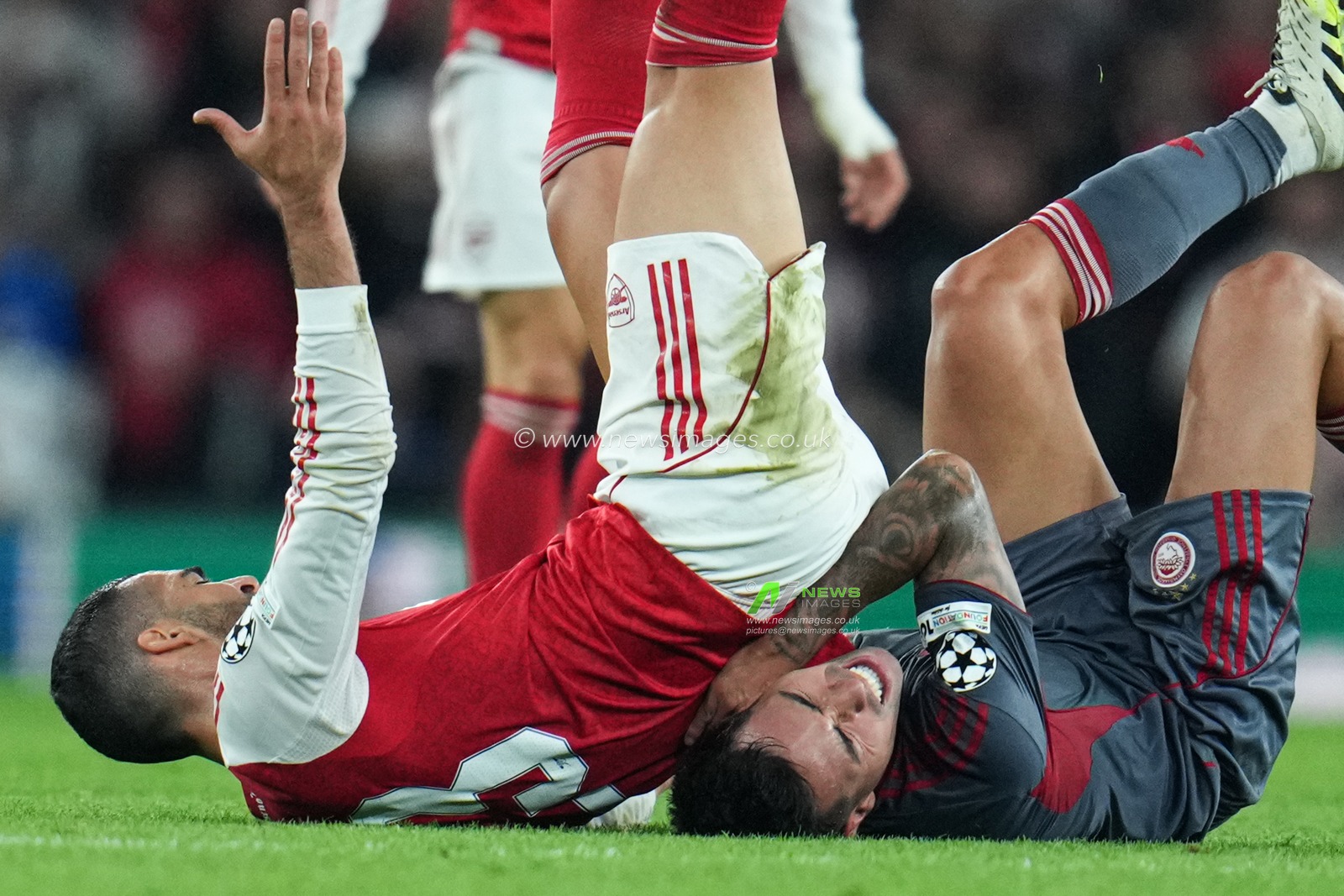 during the UEFA Champions League match Arsenal vs Olympiakos FC at Emirates Stadium, London, United Kingdom, 1st October 2025

(Photo by Harvey Murphy/News Images)