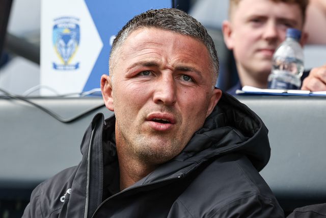 Sam Burgess Head Coach of Warrington Wolves during the Betfred Super League Round 14 Leeds Rhinos v Warrington Wolves at Headingley Stadium, Leeds, United Kingdom, 14th June 2025

(Photo by Mark Cosgrove/News Images)