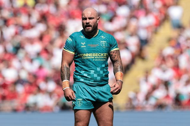 Sam Luckley of Hull KR during the Betfred Challenge Cup Final match Wigan Warriors vs Hull KR at Wembley Stadium, London, United Kingdom on 30 May 2026

(Photo by Mark Cosgrove/News Images)