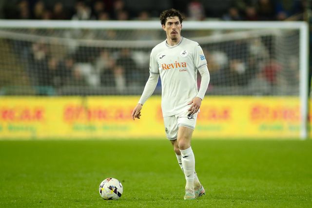 Josh Key of Swansea City during the Sky Bet Championship match Swansea City vs Preston North End at Swansea.com Stadium, Swansea, United Kingdom on 24 February 2026

(Photo by Andrew Lewis/News Images)