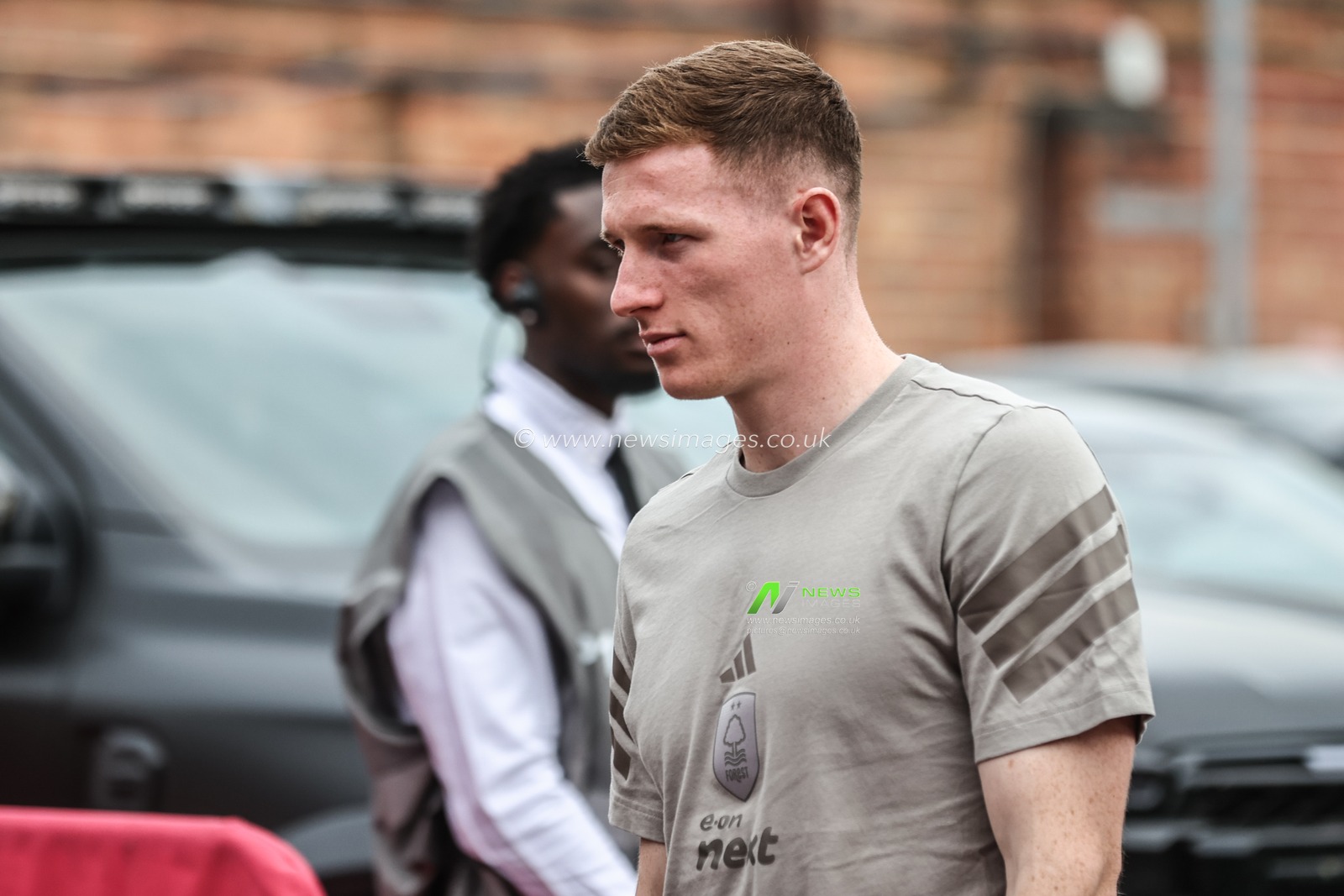 Elliot Anderson of Nottingham Forest arrives during the Premier League match Nottingham Forest vs Brentford at City Ground, Nottingham, United Kingdom, 30th April 2025

(Photo by Alfie Cosgrove/News Images)
