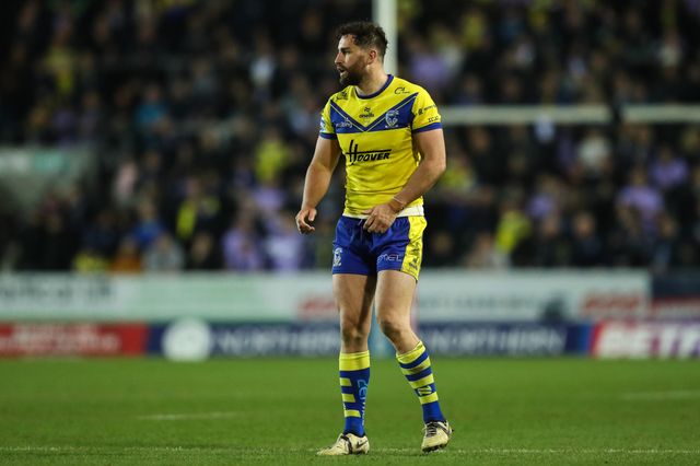 Toby King of Warrington Wolves during the Betfred Super League Round 5 match St Helens vs Warrington Wolves at Totally Wicked Stadium, St Helens, United Kingdom, 21st March 2025

(Photo by Gareth Evans/News Images)