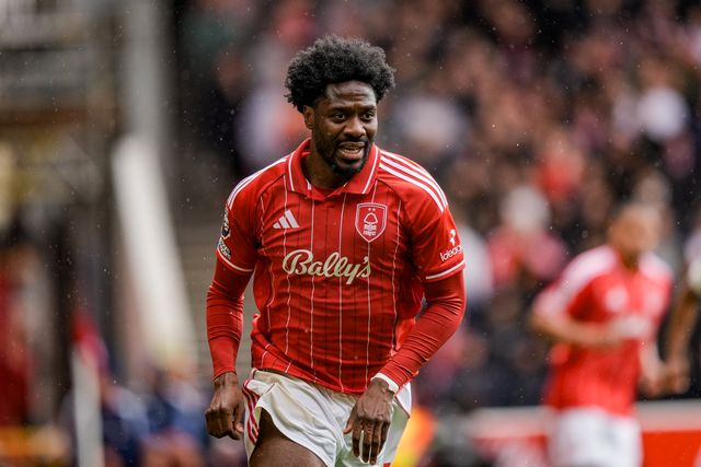Ola Aina of Nottingham Forest during the Premier League match Nottingham Forest vs Aston Villa at City Ground, Nottingham, United Kingdom on 12 April 2026

(Photo by Maynard Manyowa/News Images)