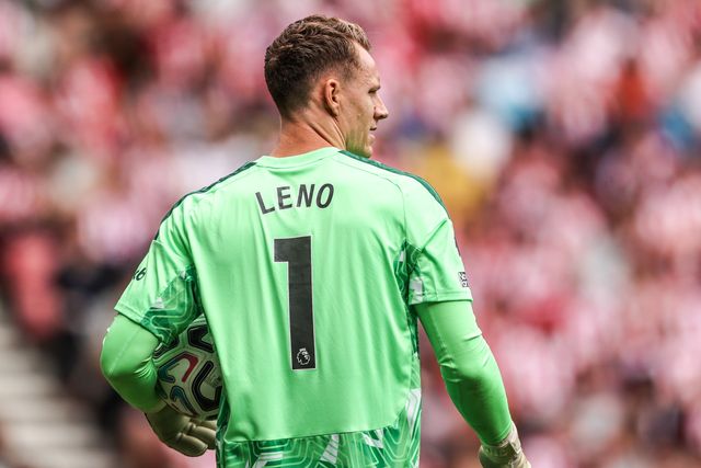 Fulham goalkeeper Bernd Leno during the Premier League match Sunderland vs Fulham at Stadium Of Light, Sunderland, United Kingdom on 30 August 2026

(Photo by Alfie Cosgrove/News Images)