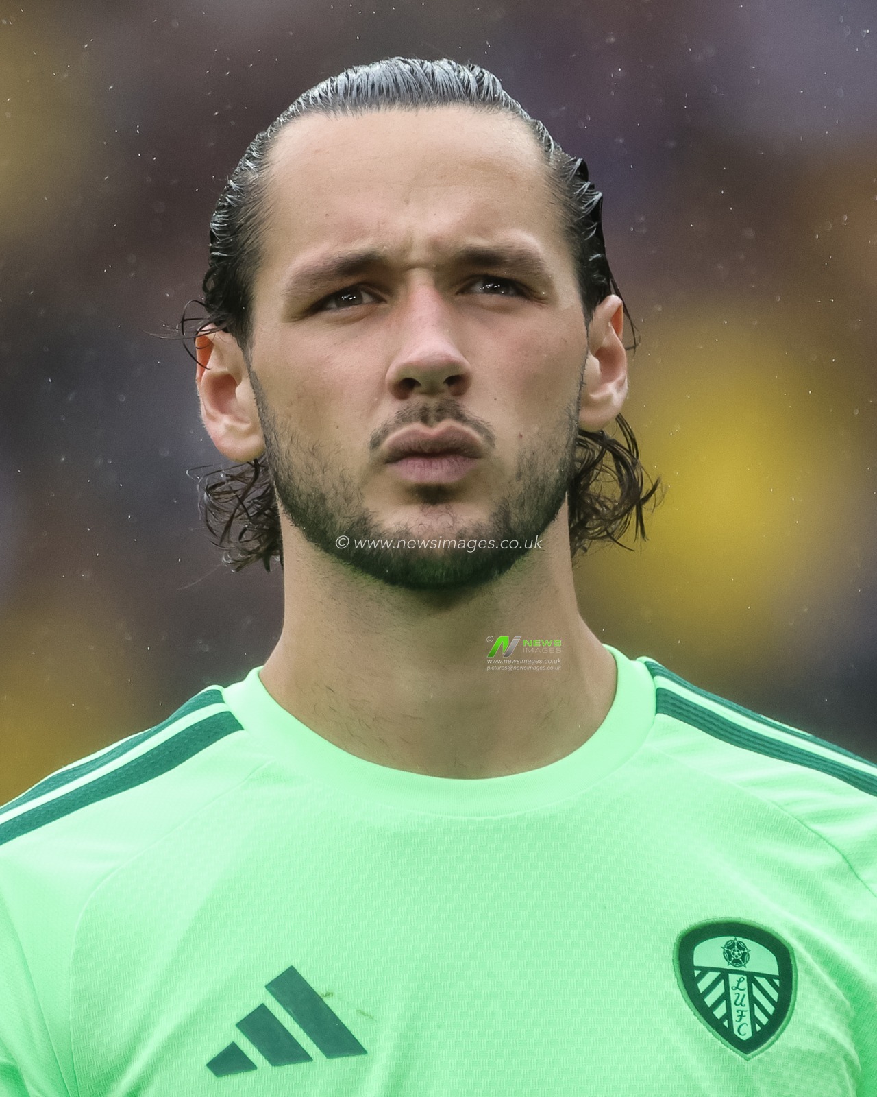Leeds United goalkeeper James Trafford during the Premier League match Leeds United vs Brentford at Elland Road, Leeds, United Kingdom on 30 August 2026

(Photo by Mark Cosgrove/News Images)