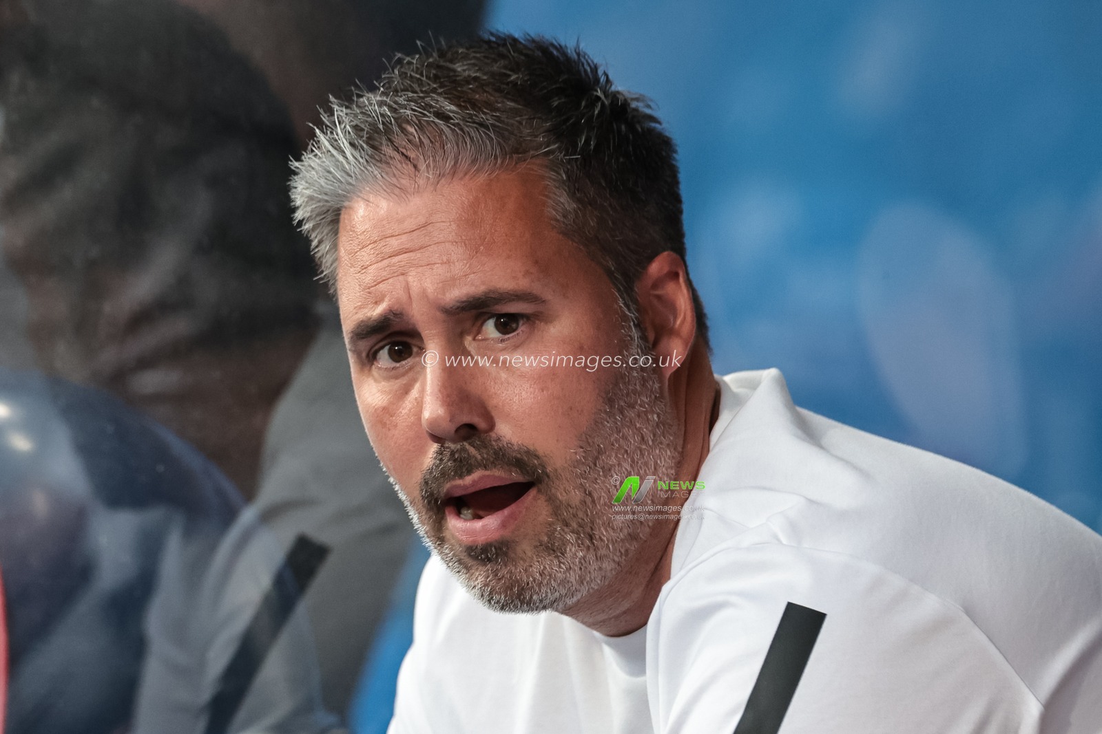 Marti Cifuentes manager of Leicester City looks on during the Carabao Cup match Huddersfield Town vs Leicester City at Accu Stadium, Huddersfield, United Kingdom, 13th August 2025

(Photo by Mark Cosgrove/News Images)