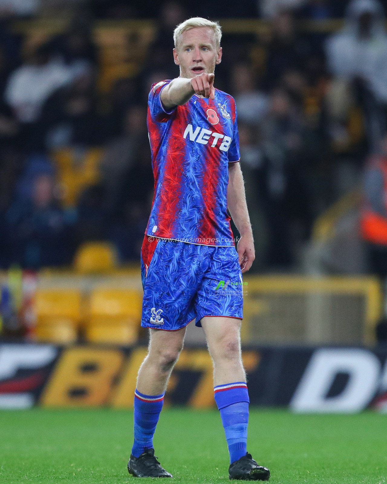 Will Hughes of Crystal Palace during the Premier League match Wolverhampton Wanderers vs Crystal Palace at Molineux, Wolverhampton, United Kingdom, 2nd November 2024

(Photo by Gareth Evans/News Images)