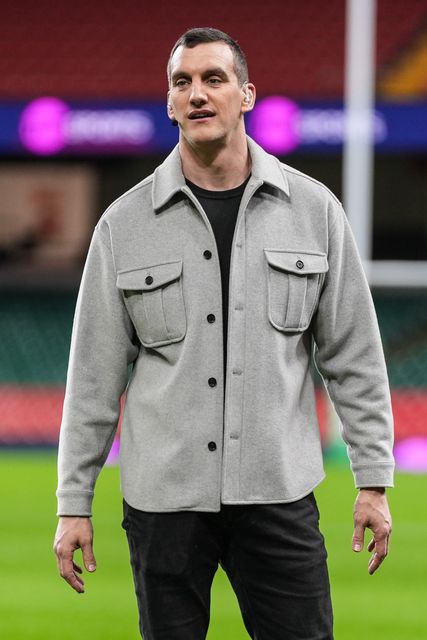 Sam Warburton on TV duties during the Quilter Nations Series 2025 match Wales vs South Africa at Principality Stadium, Cardiff, United Kingdom, 29th November 2025

(Photo by Andrew Lewis/News Images)

*** GER AUT SUI OUT ***