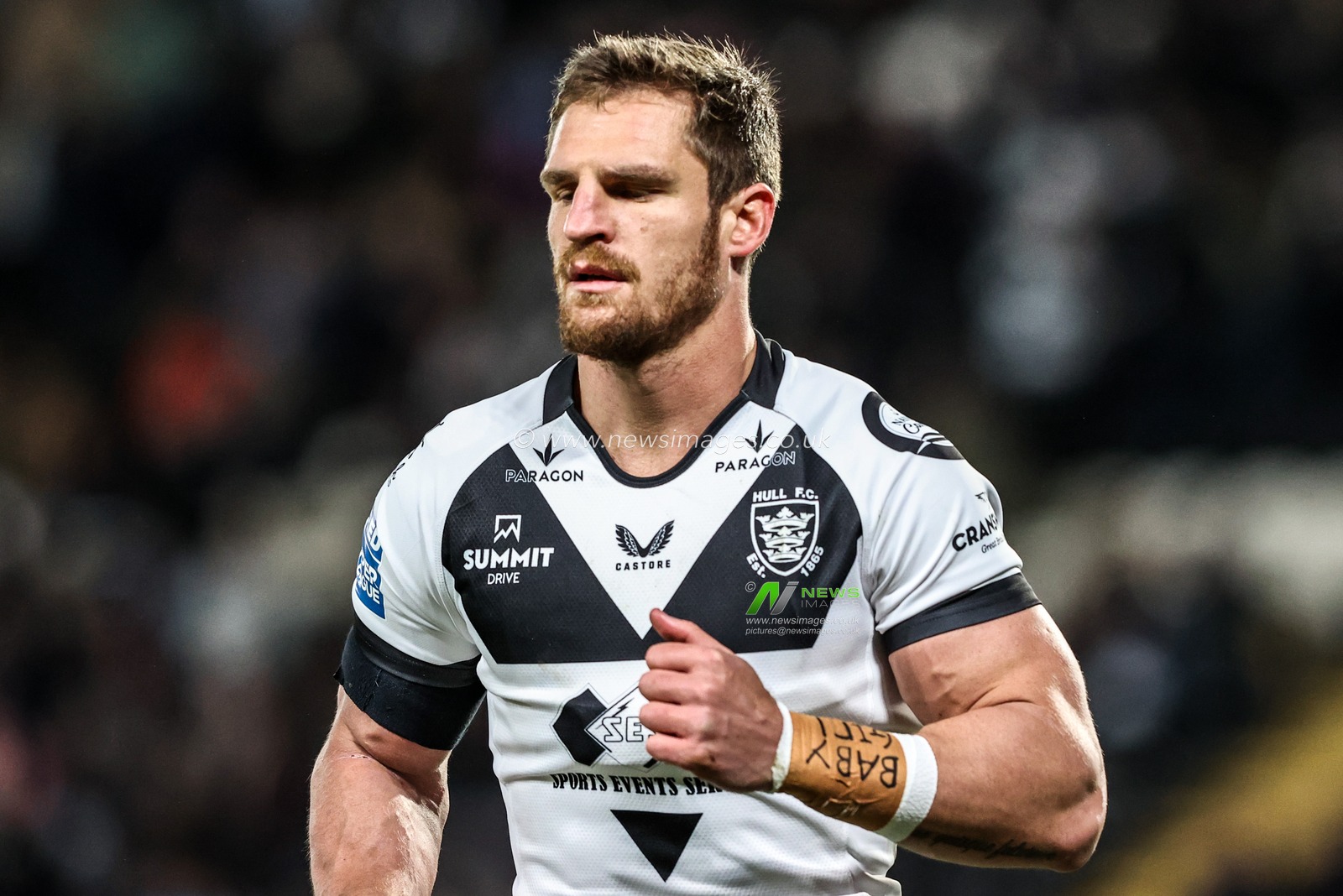 Jed Cartwright of Hull FC in the pre-game warm up during the Betfred Super League match Hull FC vs York Knights at MKM Stadium, Hull, United Kingdom on 27 February 2026

(Photo by Alfie Cosgrove/News Images)