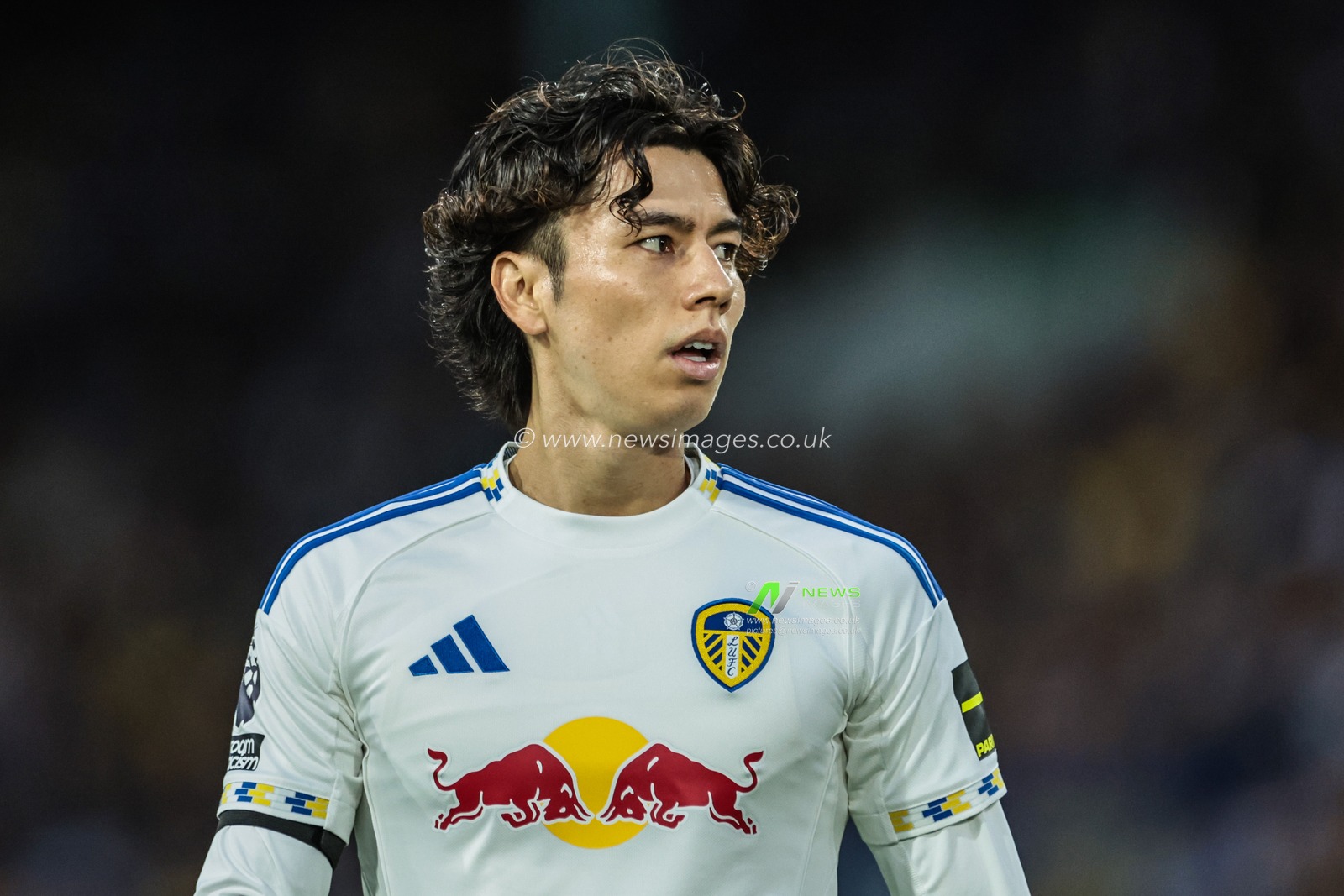 Ao Tanaka of Leeds United during the Premier League match Leeds United vs Everton at Elland Road, Leeds, United Kingdom, 18th August 2025

(Photo by Mark Cosgrove/News Images)