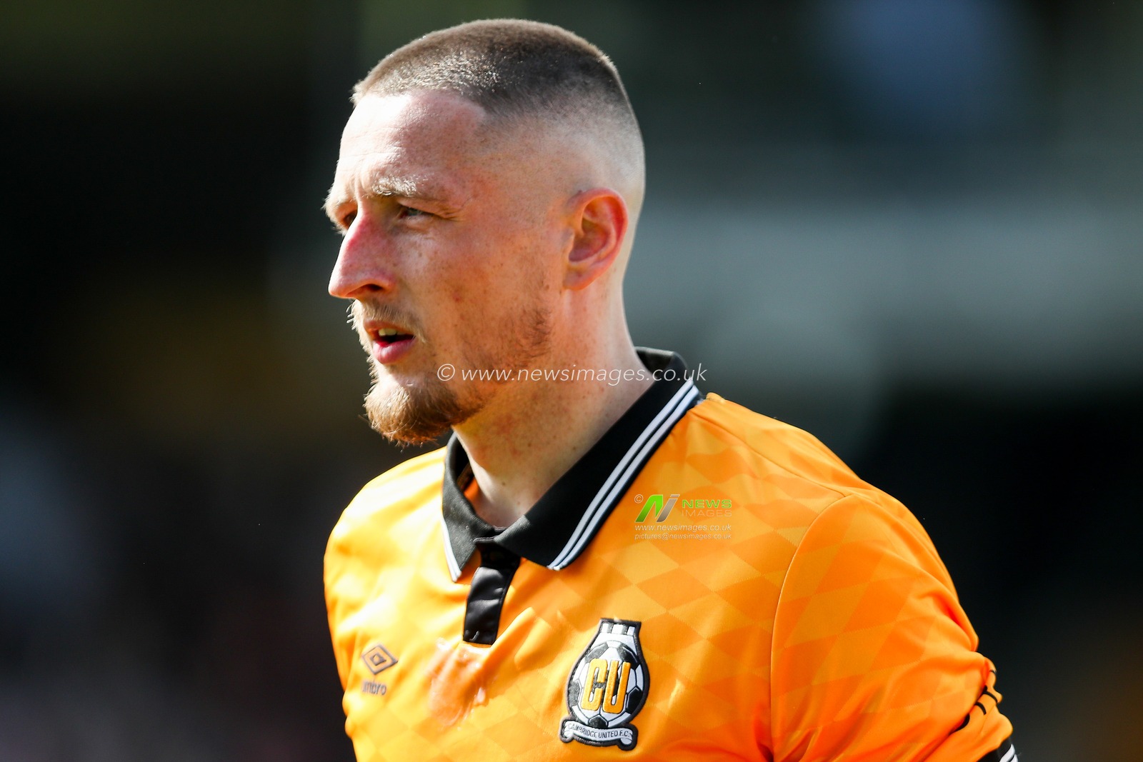 Ryan Loft of Cambridge United lines up prior to the Sky Bet League 1 match Cambridge United vs Charlton Athletic at Cledara Abbey Stadium, Cambridge, United Kingdom, 12th April 2025

(Photo by Izzy Poles/News Images)