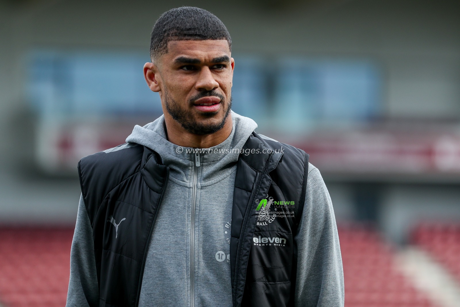 Ashley Fletcher of Blackpool arrives at Sixfields Stadium prior to the Sky Bet League 1 match Northampton Town vs Blackpool at Sixfields Stadium, Northampton, United Kingdom, 22nd March 2025

(Photo by Izzy Poles/News Images)