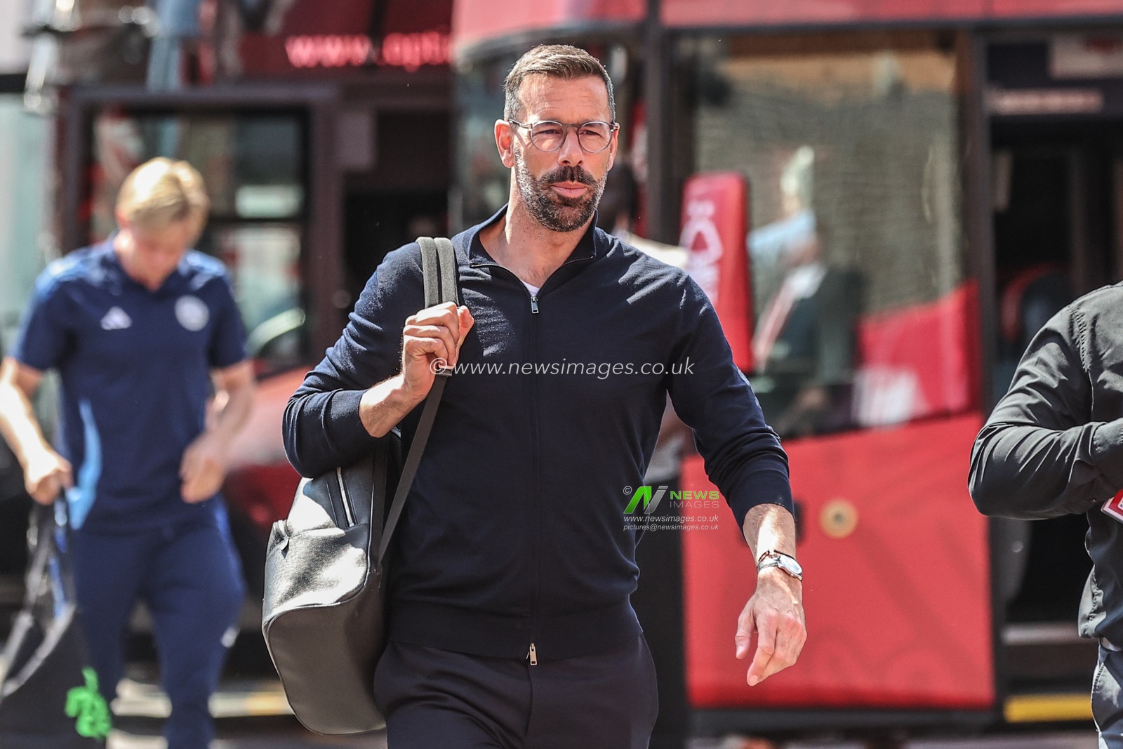 Ruud van Nistelrooy manager of Leicester City arrives during the Premier League match Nottingham Forest vs Leicester City at City Ground, Nottingham, United Kingdom, 11th May 2025

(Photo by Alfie Cosgrove/News Images)