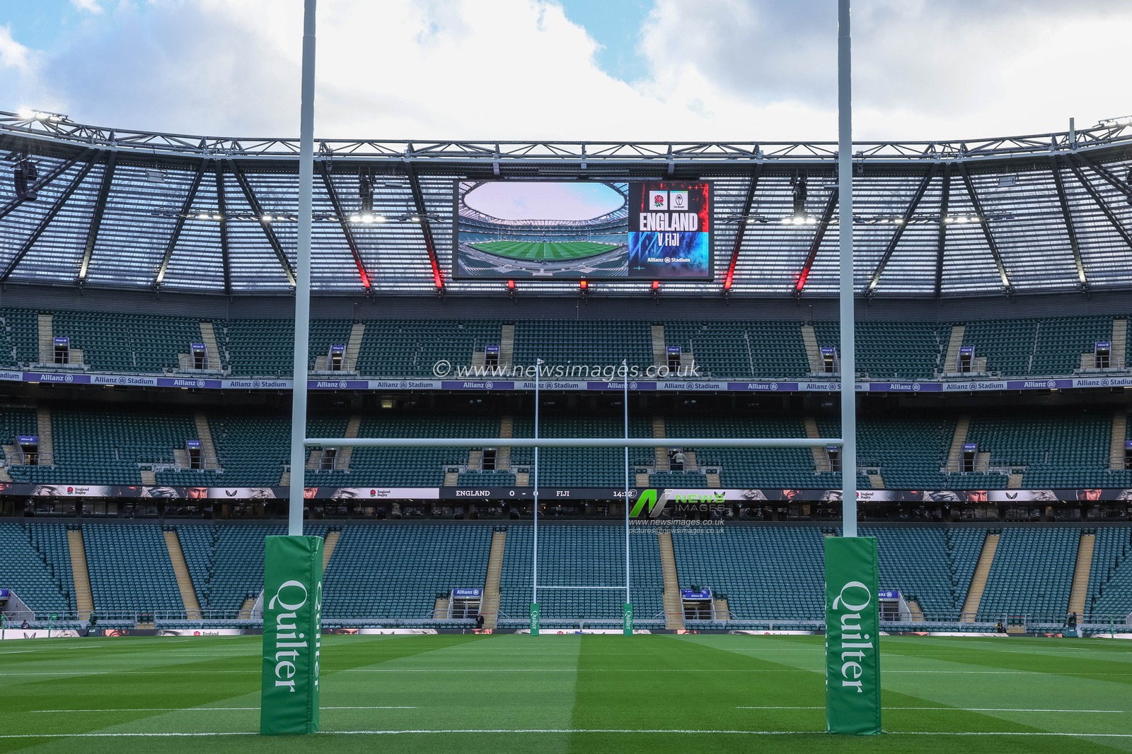 A general view of The Allianz Stadium during the Quilter Nations Series 2025 match England vs Fiji at Allianz Stadium,Twickenham, United Kingdom, 8th November 2025

(Photo by Mark Cosgrove/News Images)

*** GER AUT SUI OUT ***