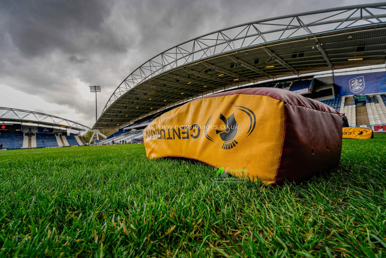 A general view of the pitch and stands during the Betfred Super League round 7 match Huddersfield Giants vs York Knights at Accu Stadium, Huddersfield, United Kingdom on 04 April 2026

(Photo by Maynard Manyowa/News Images)