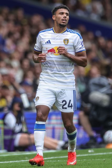 James Justin of Leeds United during the Premier League match Leeds United vs Brentford at Elland Road, Leeds, United Kingdom on 30 August 2026

(Photo by Mark Cosgrove/News Images)