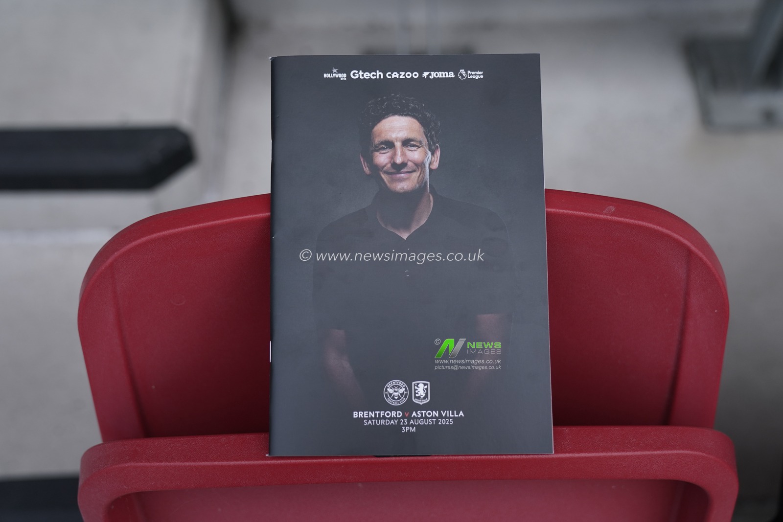 View of match day programme ahead of the Premier League match Brentford vs Aston Villa at The Gtech Community Stadium, London, United Kingdom, 23rd August 2025

(Photo by Harvey Murphy/News Images)