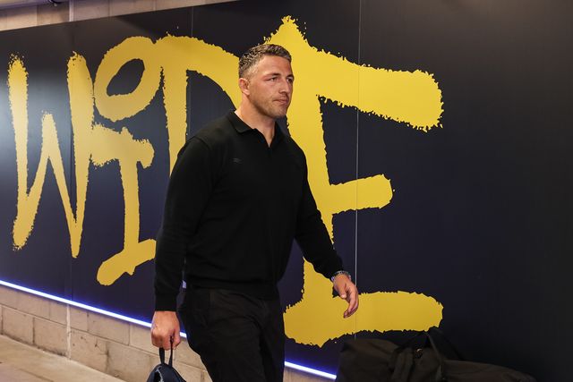 Sam Burgess Head Coach of Warrington Wolves arrives during the Betfred Super League Round 13 match Warrington Wolves vs Castleford Tigers at Halliwell Jones Stadium, Warrington, United Kingdom, 30th May 2025

(Photo by Mark Cosgrove/News Images)