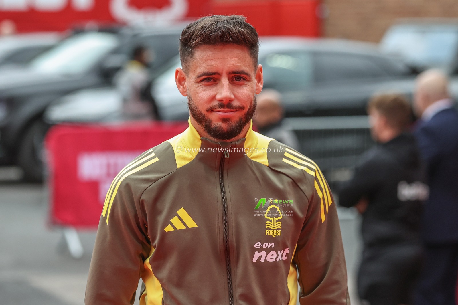 Ãlex Moreno of Nottingham Forest arrives during the Premier League match Nottingham Forest vs West Ham United at City Ground, Nottingham, United Kingdom, 2nd November 2024

(Photo by Alfie Cosgrove/News Images)