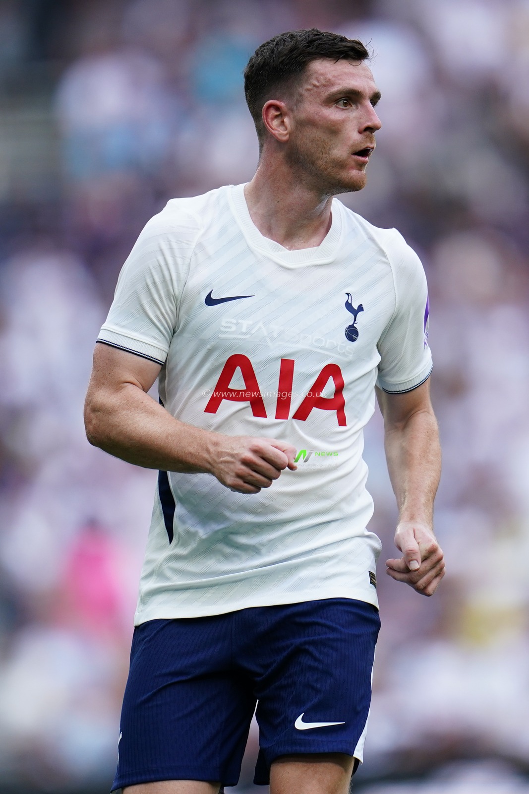Andy Robertson of Tottenham Hotspur during the pre-season friendly match Tottenham Hotspur vs Hoffenheim at Tottenham Hotspur Stadium, London, United Kingdom on 15 August 2026

(Photo by Harvey Murphy/News Images)