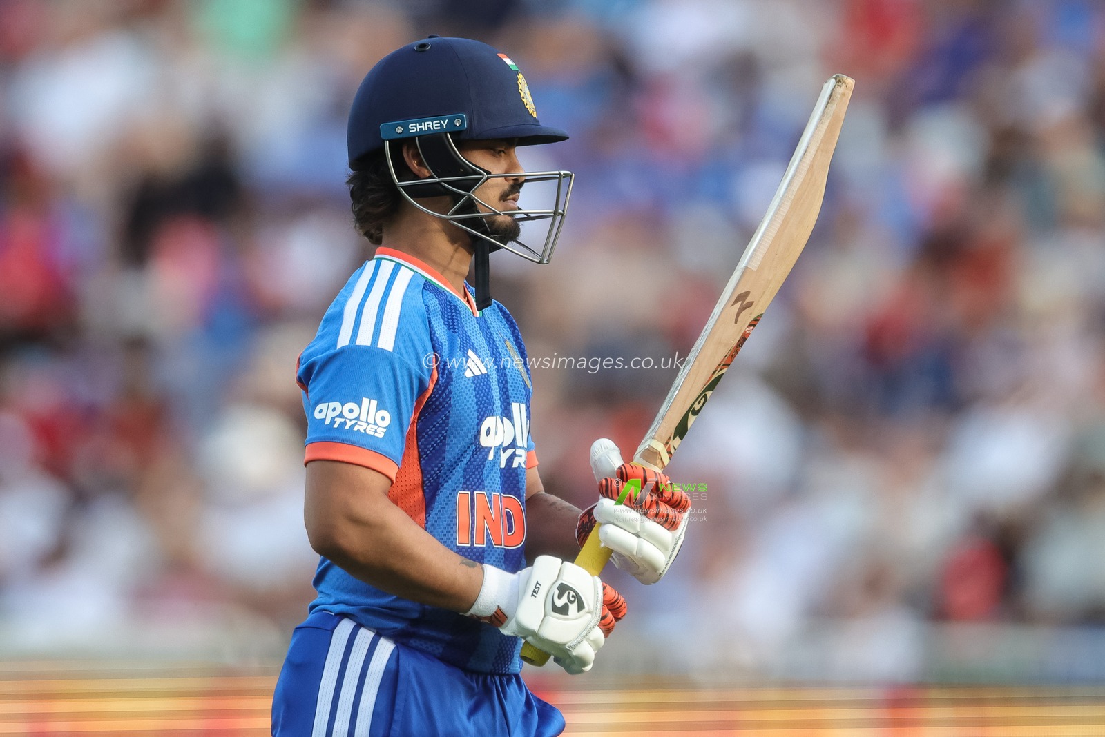 Ishan Kishan of India leaves the field of play after being dismissed during the Third Vitality T20 International match England vs India at Trent Bridge, Nottingham, United Kingdom on 07 July 2026

(Photo by Mark Cosgrove/News Images)