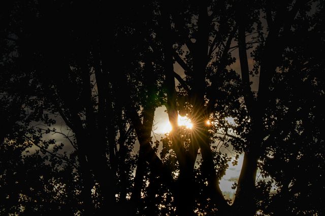A general view of the sun setting during the England Women v New Zealand 1st Vitality IT20 match at The Central Co-Op County Ground, Derby, United Kingdom on 20 May 2026

(Photo by Maynard Manyowa/News Images)
