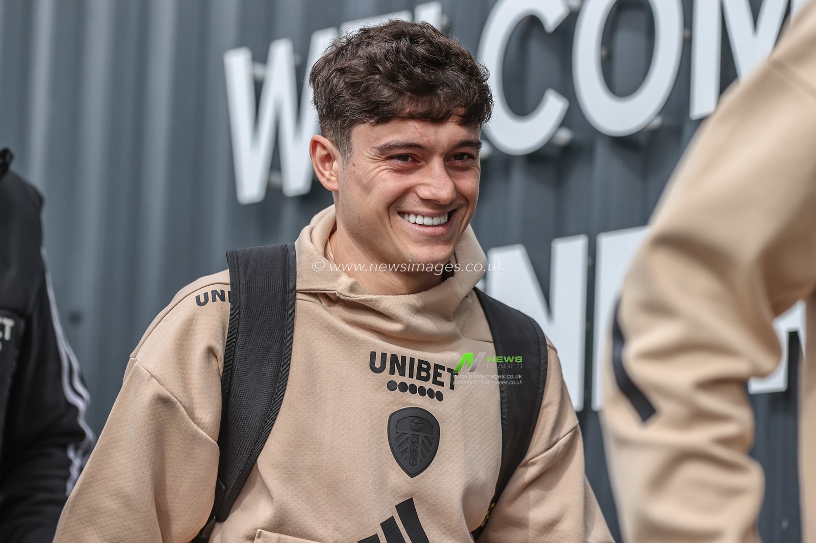 Daniel James of Leeds United arrives during the Sky Bet Championship match Leeds United vs Swansea City at Elland Road, Leeds, United Kingdom, 29th March 2025

(Photo by Alfie Cosgrove/News Images)