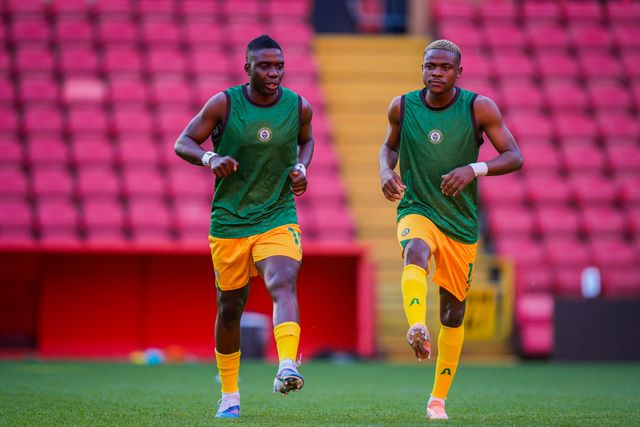 Marvelous Nakamba of Zimbabwe in the pregame warmup session  during the Unity Cup 2026 Semi-Finals match Nigeria vs Zimbabwe at The Valley, London, United Kingdom on 26 May 2026

(Photo by Maynard Manyowa/News Images)