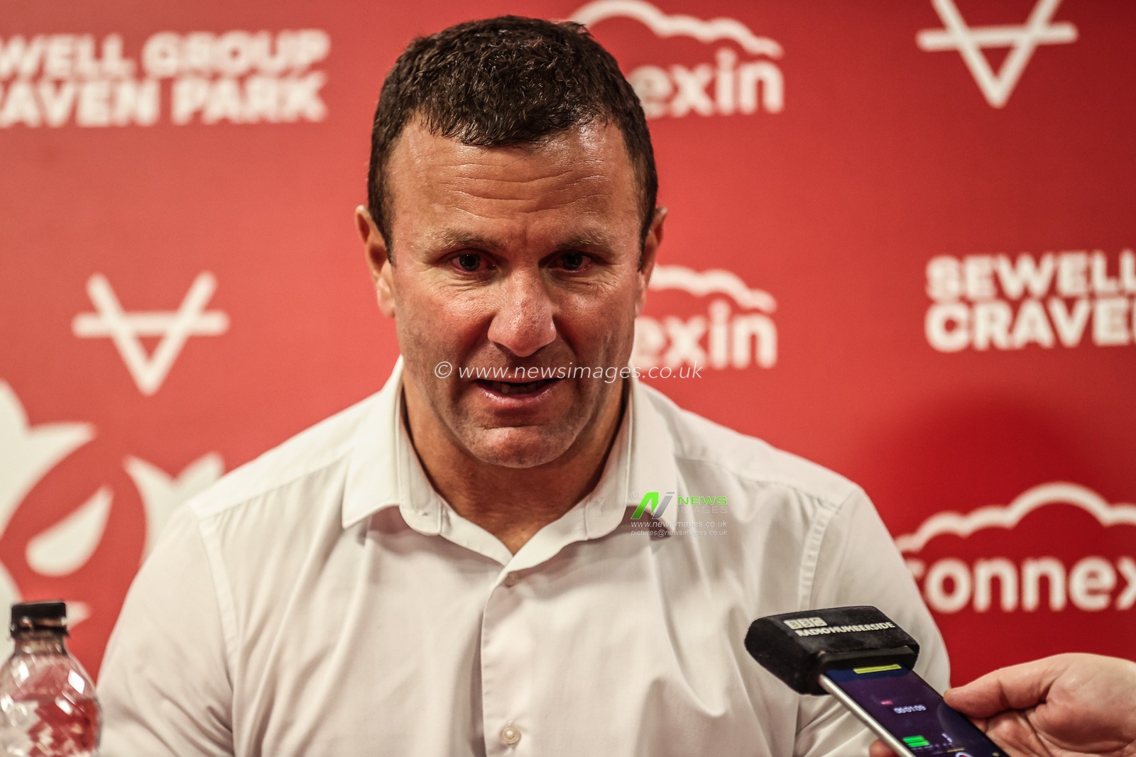 Willie Peters Head Coach of Hull KR speaks to the press in the post match conference during the Betfred Super League Semi Final 2 match Hull KR vs St Helens at Sewell Group Craven Park, Kingston upon Hull, United Kingdom, 3rd October 2025

(Photo by Alfie Cosgrove/News Images)
