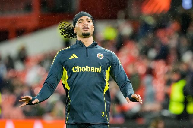 Archie Brown of Fenerbahce in the pregame warmup session  during the UEFA Europa League 
Knockout Round Play-offs match Nottingham Forest vs Fenerbahce at City Ground, Nottingham, United Kingdom on 26 February 2026

(Photo by Maynard Manyowa/News Images)