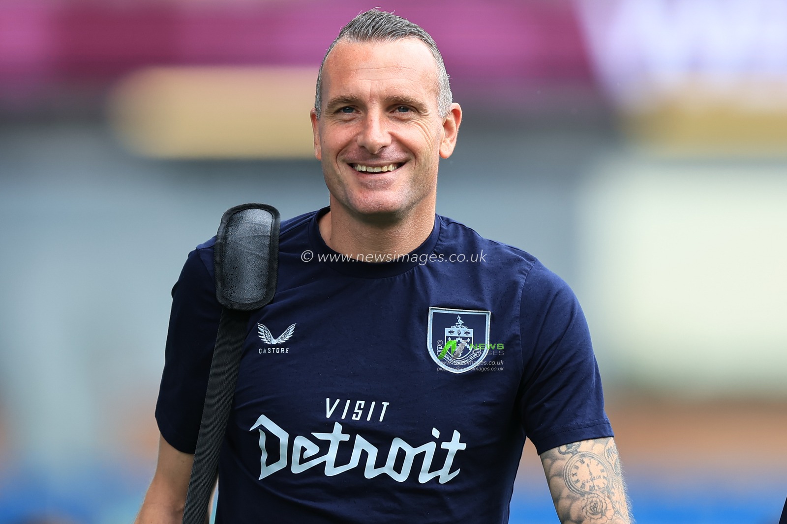 Burnley manager Nicky Hayen arrives ahead of the Sky Bet Championship match Burnley vs West Ham United at Turf Moor, Burnley, United Kingdom on 16 August 2026

(Photo by Jorge Horsted/News Images)