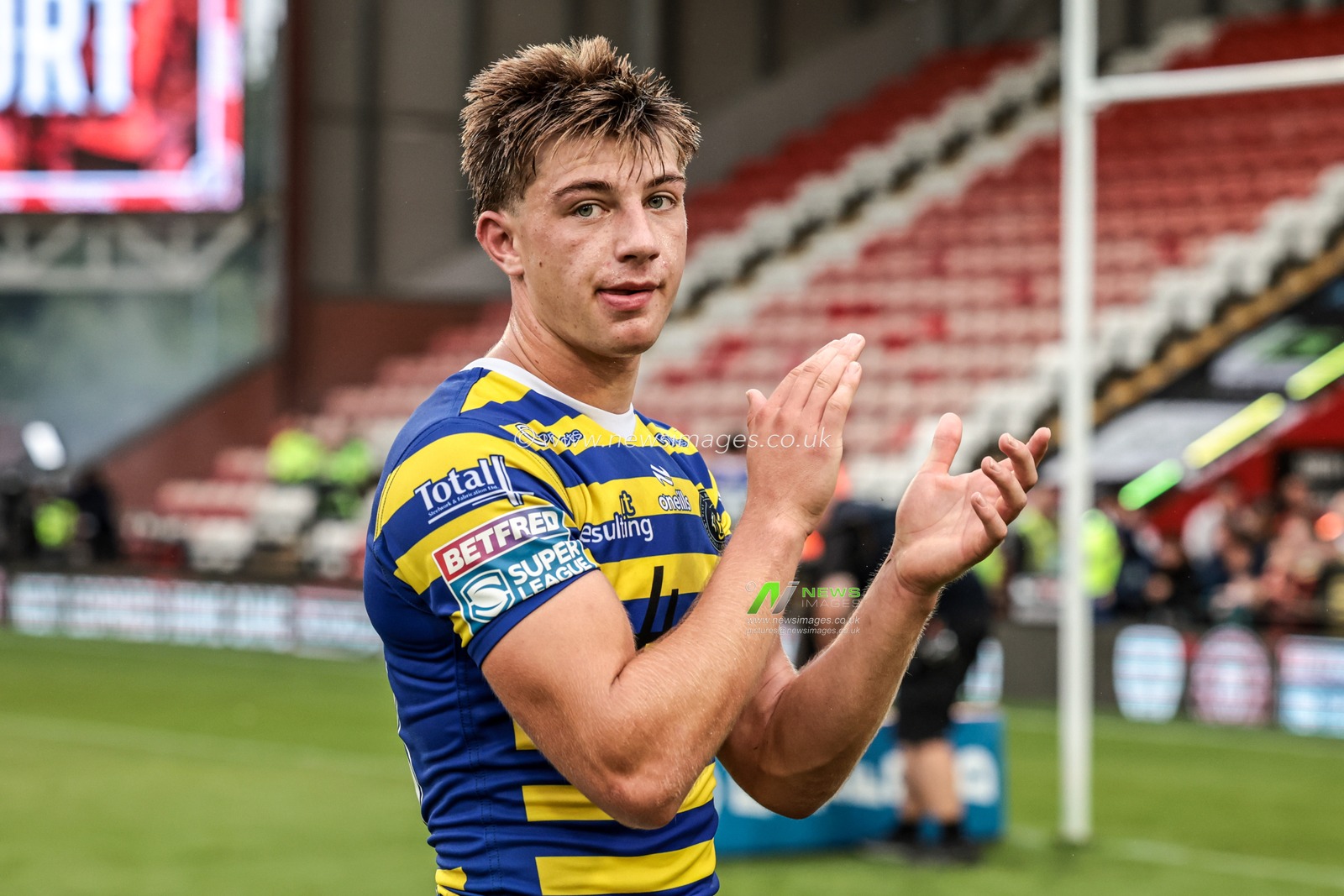 Betfred Super League round 20 Leigh Leopards v Warrington Wolves