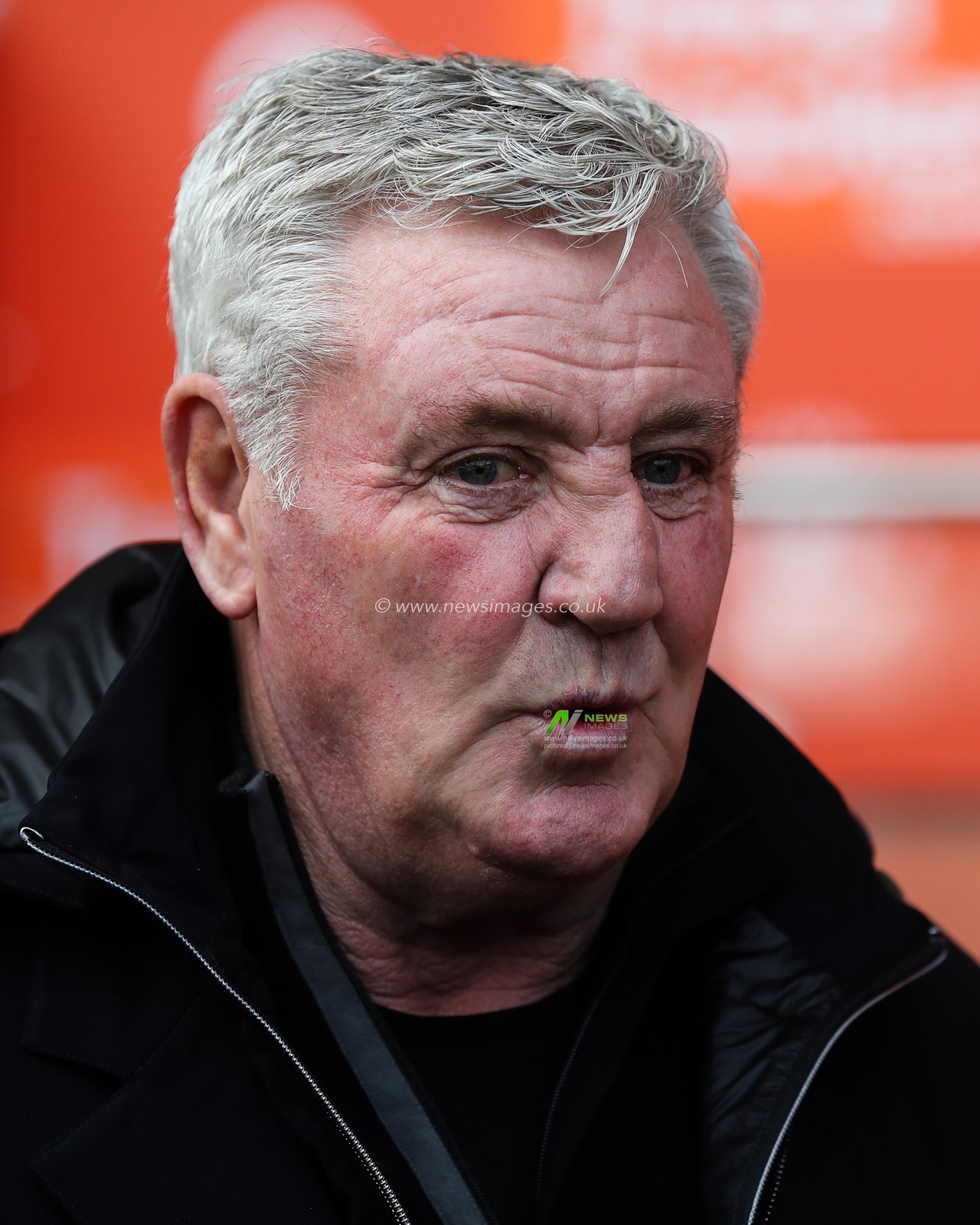 Steve Bruce head coach of Blackpool gives an interview ahead of the Emirates FA Cup 2nd Round match Blackpool vs Birmingham City at Bloomfield Road, Blackpool, United Kingdom, 1st December 2024

(Photo by Gareth Evans/News Images)