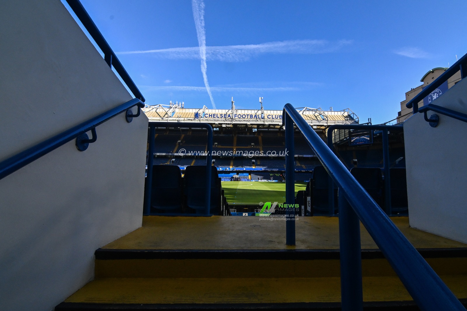 A general view inside of Stamford Bridge, home of Chelsea ahead of the Premier League match Chelsea vs Newcastle United at Stamford Bridge, London, United Kingdom, 27th October 2024

(Photo by Cody Froggatt/News Images)