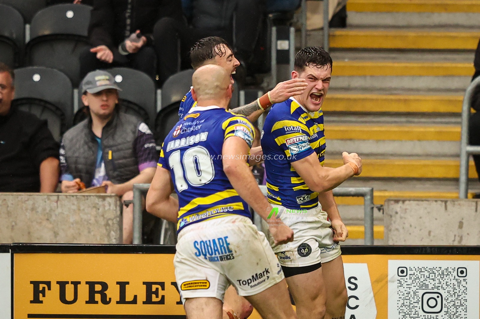 Betfred Super League round 25 Hull FC v Warrington Wolves