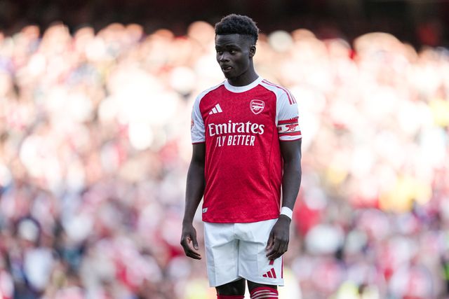 Bukayo Saka of Arsenal during the Pre-season friendly match Arsenal vs Athletic Bilbao at Emirates Stadium, London, United Kingdom, 9th August 2025

(Photo by Harvey Murphy/News Images)
