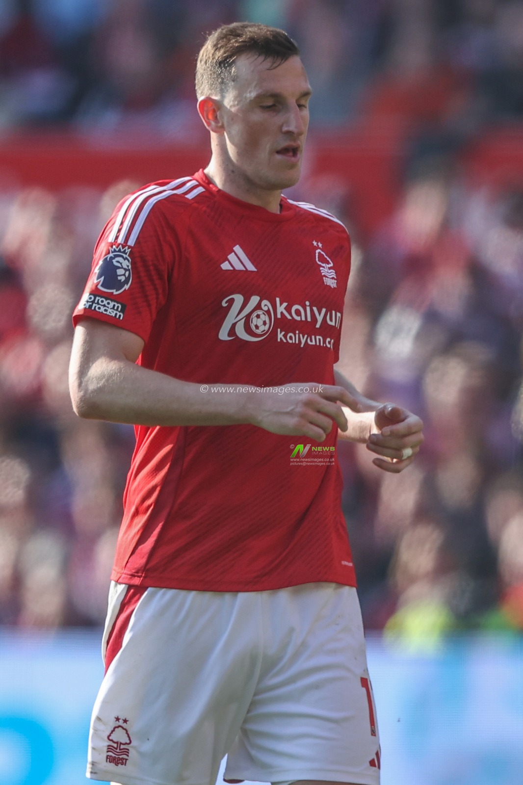 Chris Wood of Nottingham Forest during the Premier League match Nottingham Forest vs Manchester City at City Ground, Nottingham, United Kingdom, 8th March 2025

(Photo by Alfie Cosgrove/News Images)