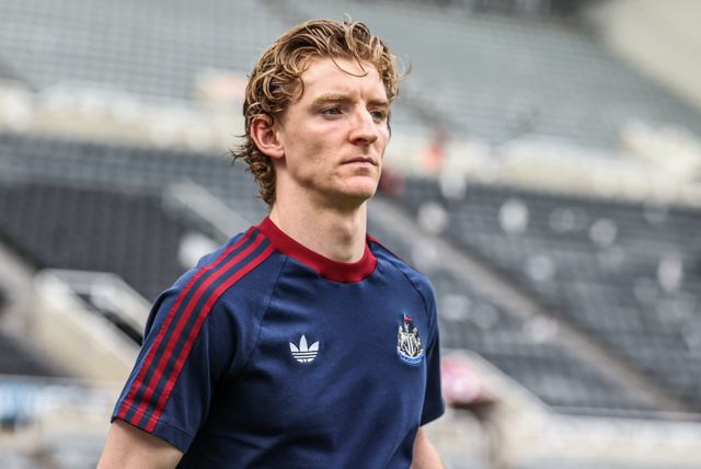 Anthony Gordon of Newcastle United arrives during the Premier League match Newcastle Untied vs West Ham United at St. James's Park, Newcastle, United Kingdom on 17 May 2026

(Photo by Alfie Cosgrove/News Images)