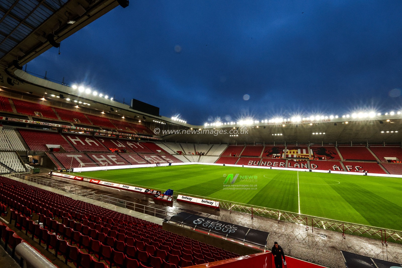 A general view of Stadium Of Light ahead of the Premier League match Sunderland vs Liverpool at Stadium Of Light, Sunderland, United Kingdom on 11 February 2026

(Photo by Alfie Cosgrove/News Images)