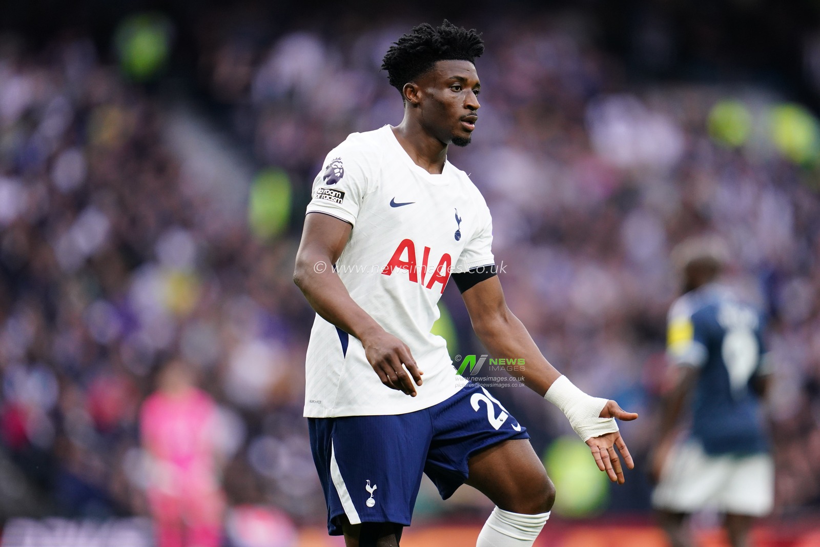 Mohammed Kudus of Tottenham Hotspur during the Premier League match Tottenham Hotspur vs Newcastle Untied at Tottenham Hotspur Stadium, London, United Kingdom on 29 August 2026

(Photo by Harvey Murphy/News Images)