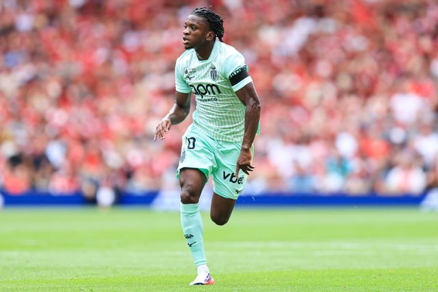 Flavio Nazinho of Monaco during the pre-season friendly match Liverpool vs Monaco at Anfield, Liverpool, United Kingdom on 09 August 2026

(Photo by Jorge Horsted/News Images)